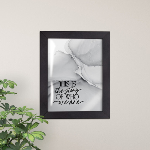This Is The Story Of Who We Are Acrylic Sign