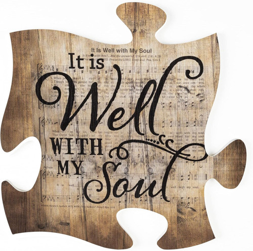 Puzzle Piece Well With My Soul
