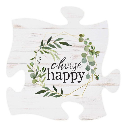 Puzzle Piece Choose Happy