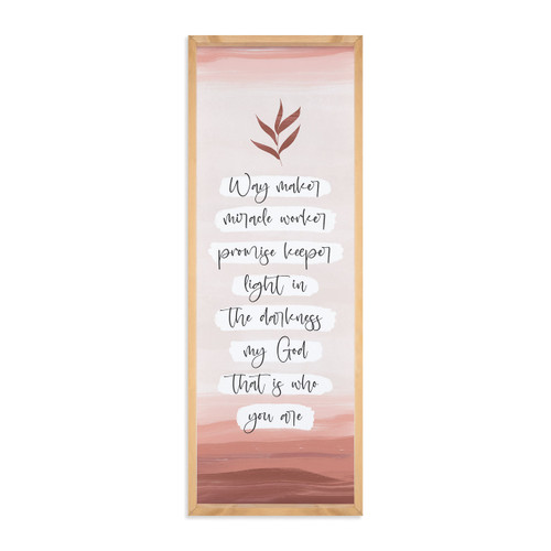 Framed Art - Way Maker