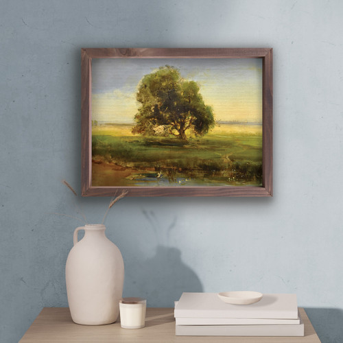 Framed Art - Tree Scene