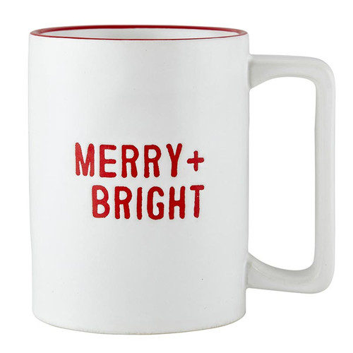 Face to Face Organic Mug - Merry & Bright Face to Face Organic Mug - Merry & Bright