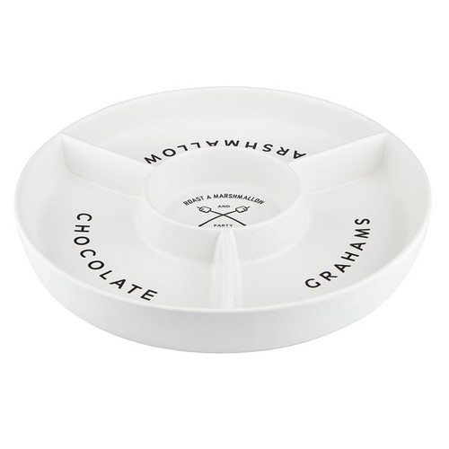 S'mores Ceramic Serving Tray - Party S'more