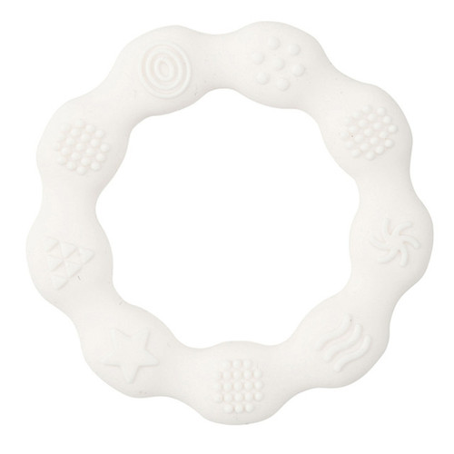 Teether - Round White Teether - Round White