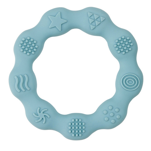 Teether - Round Blue Teether - Round Blue