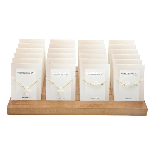 Necklace and Bracelet Display - Precious Pearl