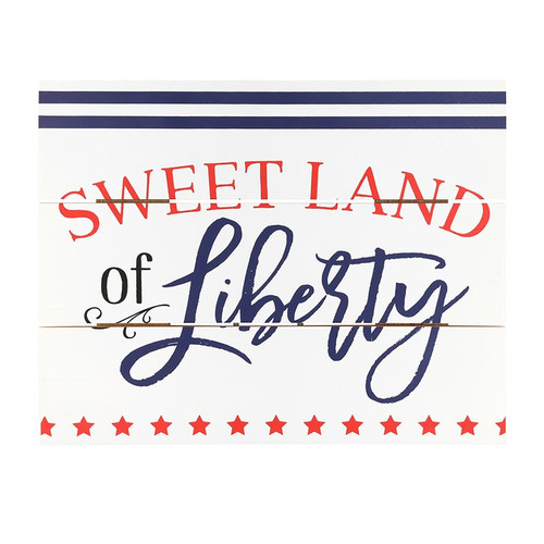 America The Beautiful Mini Pallet with Kick Stand