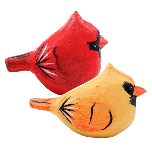 Premier Cardinal Dimensional Shaped Cardinal Pair