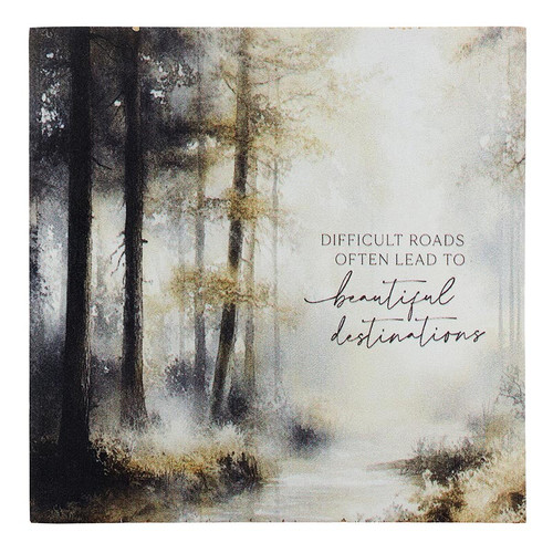 It Is Well With My Soul Word Block - Difficult Roads