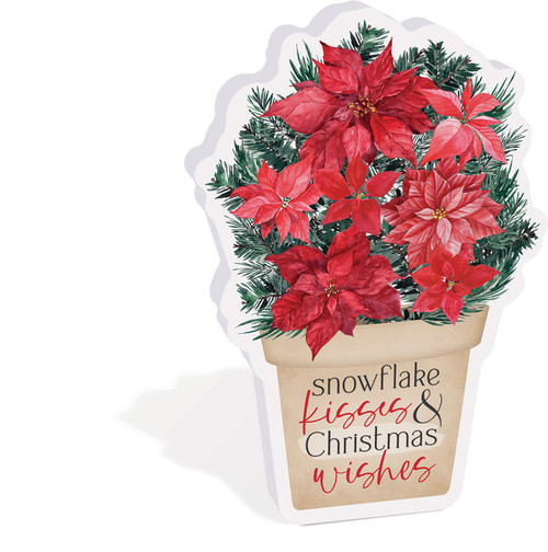 Shaped Sign - Snowflake Kisses