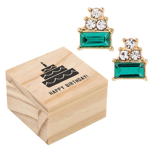 Treasure Box Earrings - HBD