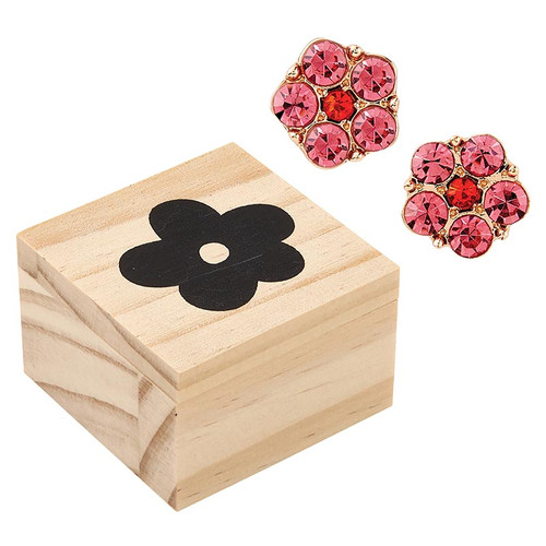 Treasure Box Earrings - Daisy