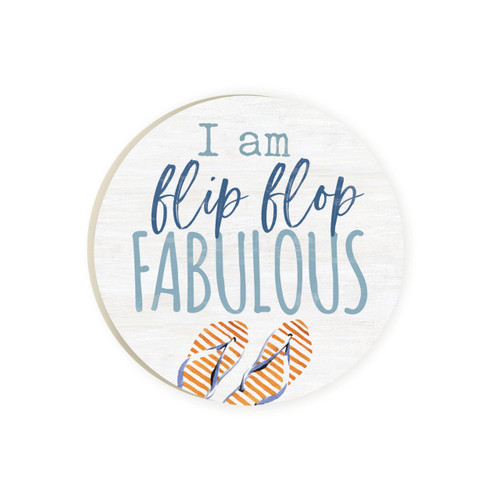 Car Coaster- Flip Flop Fabulous