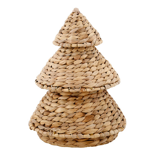 Hyacinth Cone Tiered Tree - 12" H