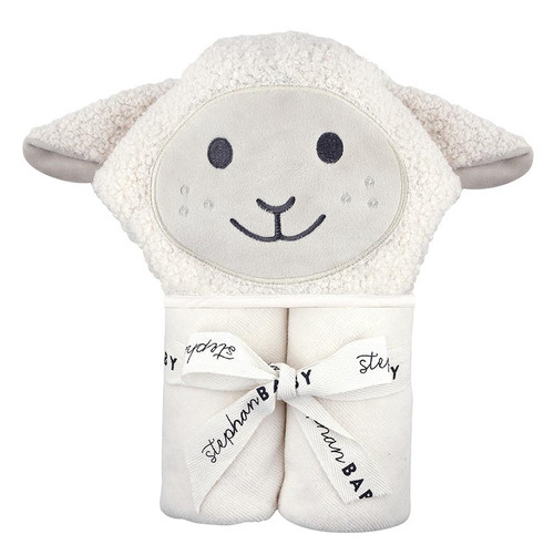 Hooded Towel - Lamb