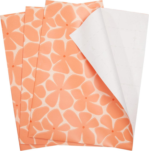 Wrapping Paper Sheet - Modern Coral 3pk
