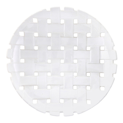 Ceramic Lattice Bowl - White