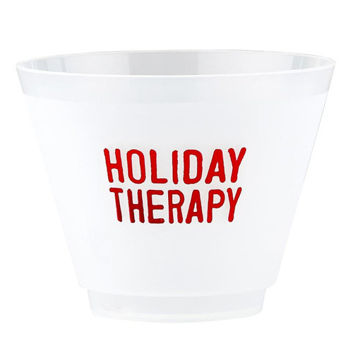 Face to Face Frost Cups - Holiday Therapy - Set of 8
