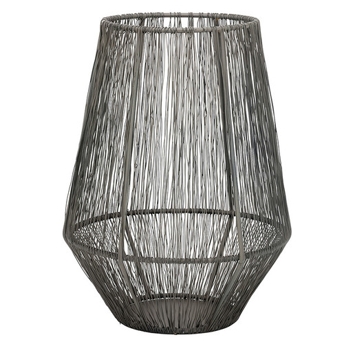 Metal Wire Tabletop Lantern - Medium