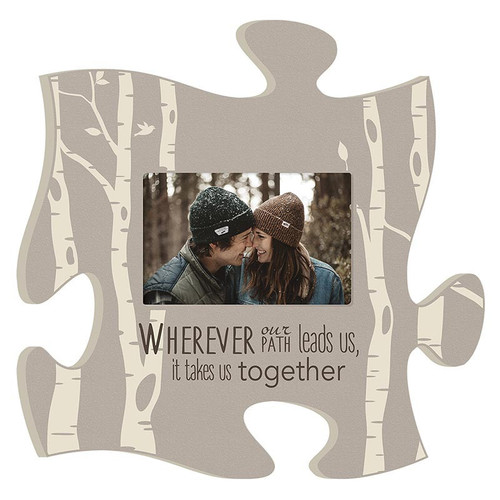 Puzzle Pieces Photo Frame - Wherever