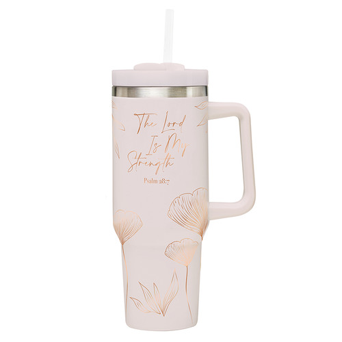 32 oz Tumbler - My Lord is My Strength