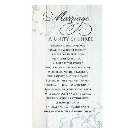 Unity in Three Plaque