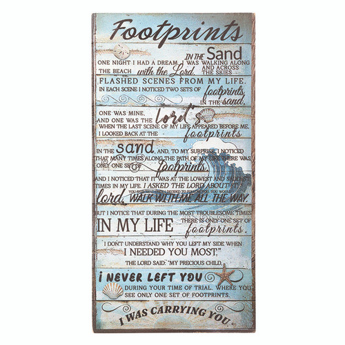 I was Carrying You Plaque