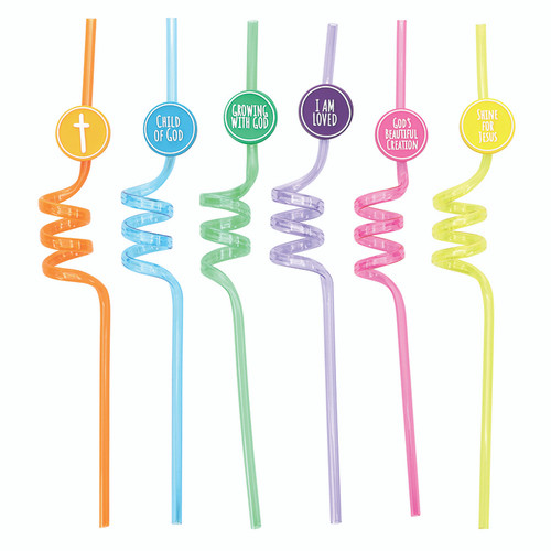 Filled Display - Silly Straw