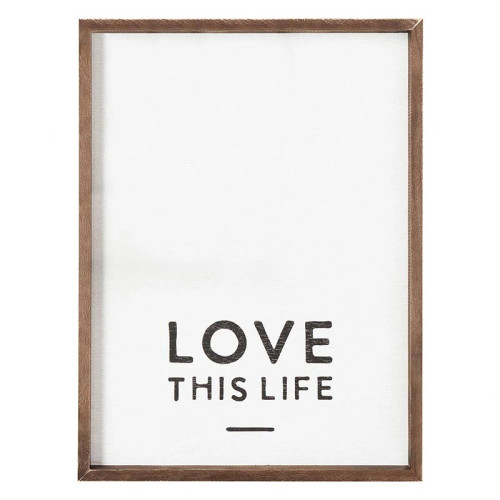 Wood Sign - Love This Life