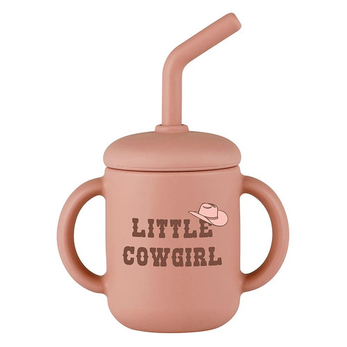 Silicone Sippy Cup - Little Cowgirl