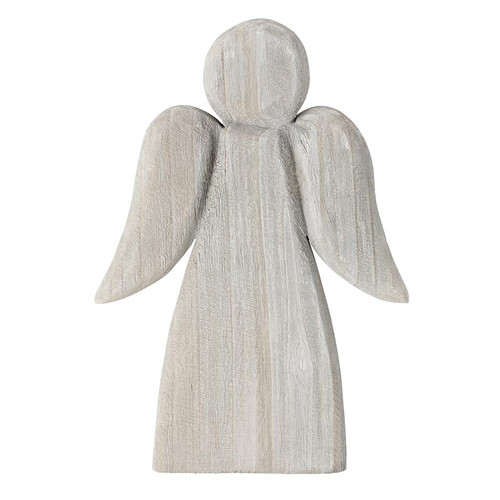 Wood Angel - Grey - Large