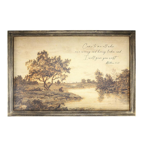 In Every Season Gold Frame Art - Come To Me