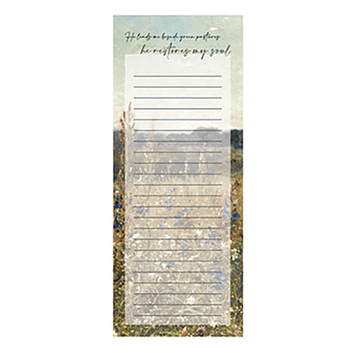 Serve the Lord Magnetic Notepad - He Leads