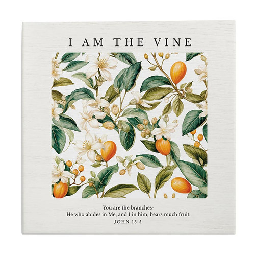 I Am The Vine Word Block - You Are the Branches