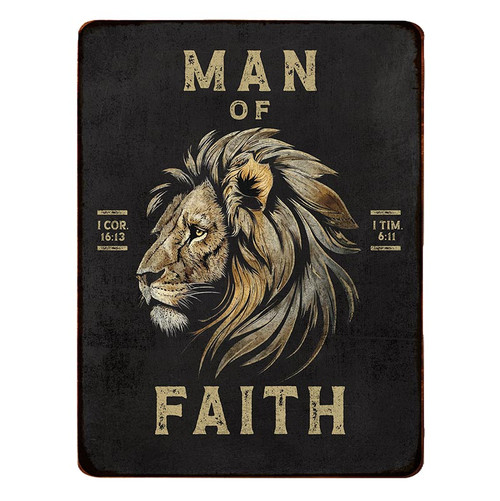 Lion of Judah Metal Sign