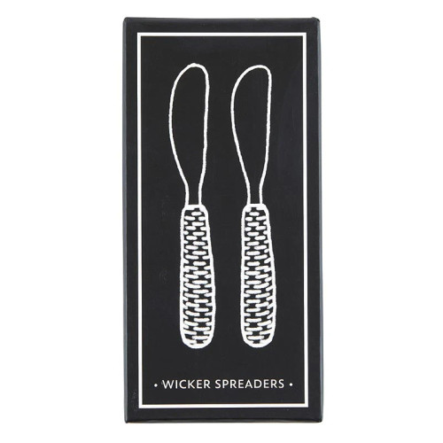 Wicker Spreaders - Set of 2