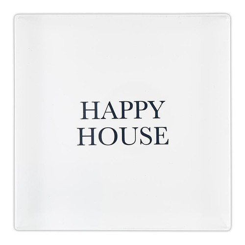 Face to Face Lucite Block - Happy House