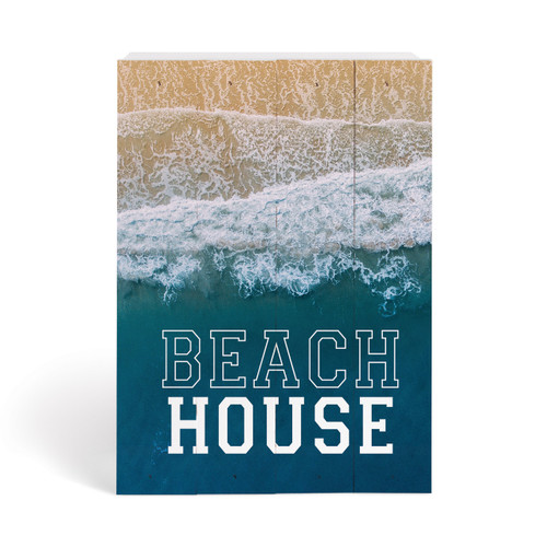 Wood Block - Beach House