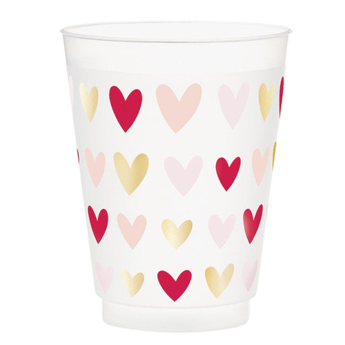 Frost Cup - Heart Pattern