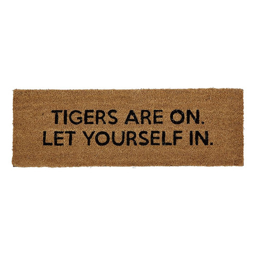 Door Mat - Tigers Are On