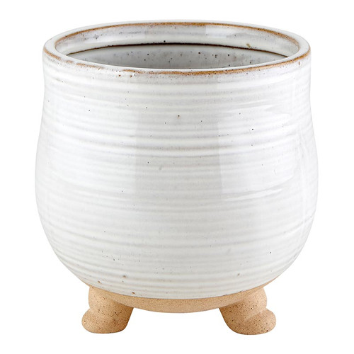 Round Pot with Legs - Large