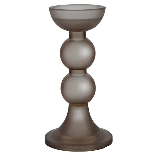 Matte Grey Ball Pillar - Small