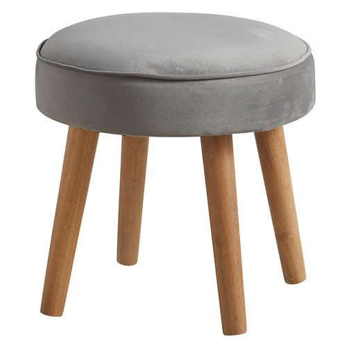 Velvet Footstool