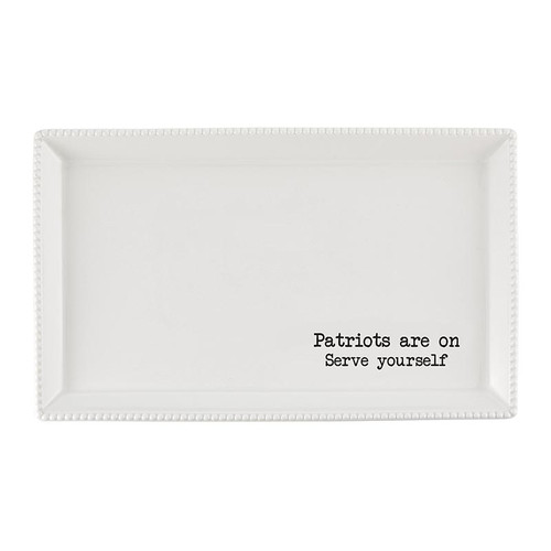 Serving Platter - Patriots