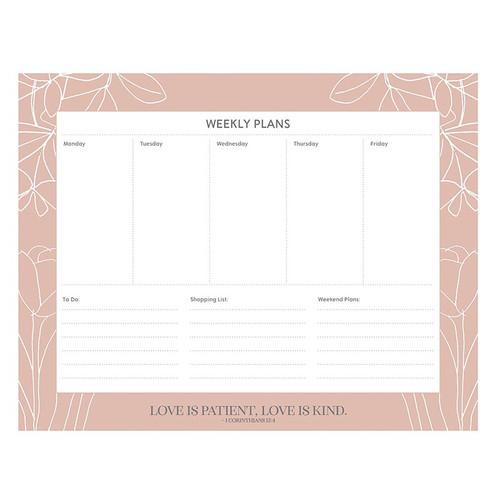 Weekly Planner - Love Is