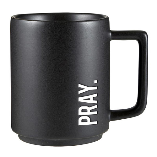 Matte Cafe Mug - Pray