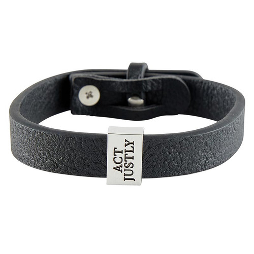 Leather Bracelet - Act Justly