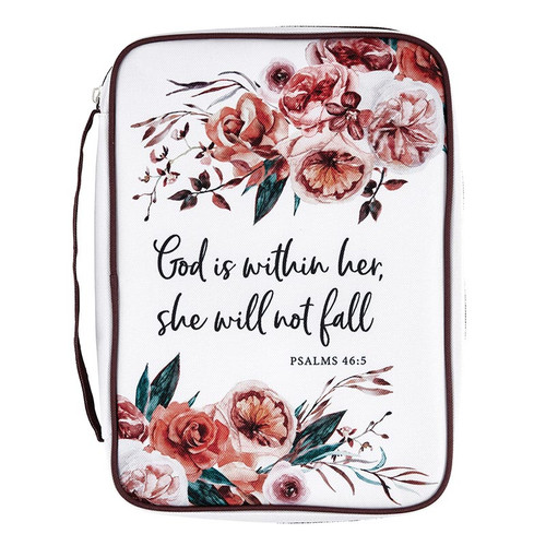 Bible Cover - God Is Within Her