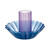 Glass Candle Holder - Blue-Purple