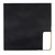 Anthracite Board with Brass Handles - Square